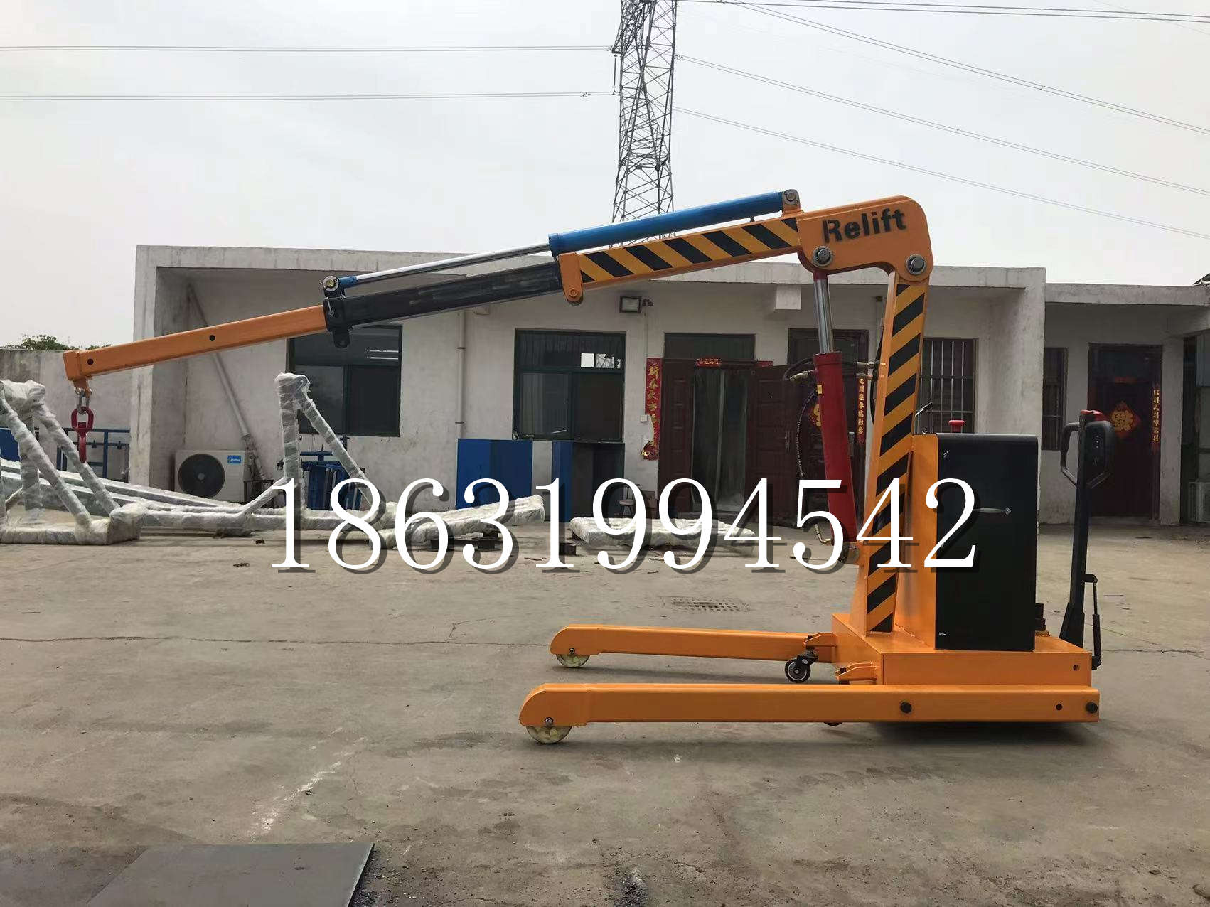 四湖乡久征定做3吨三轮随车吊 农用园林绿化移树吊 平板工程用小吊机